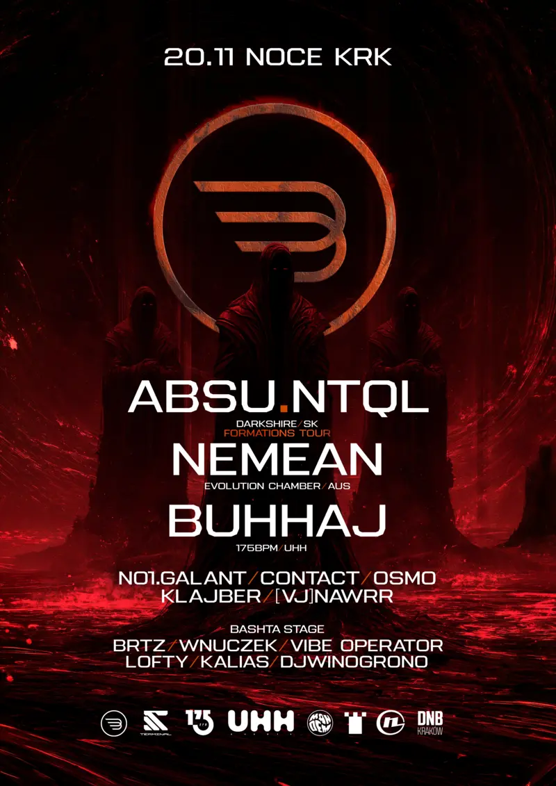 Plakat Bejsufka 4th Anniversary, 20.11 Noce KRK