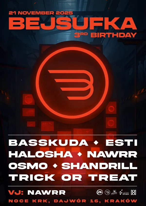 Plakat: Bejsufka 3rd Birthday